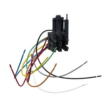 9 wires moving connector - for NSX100..2 - 1