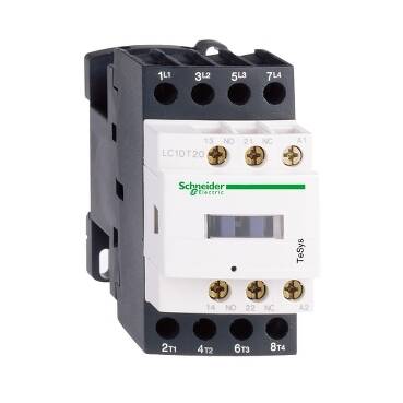 Contactor 25A (AC1), 4P (2NO+2NC) , 24V DC Coil - 1