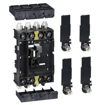 plug-in base kit - 4 poles - for NSX100. - 1